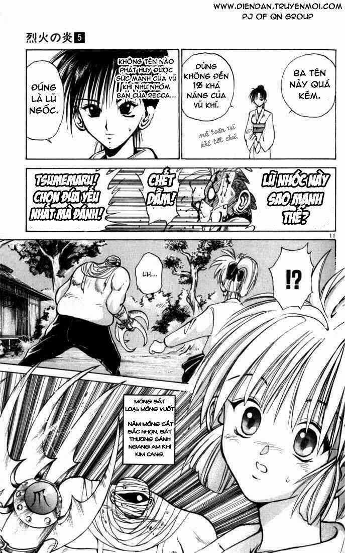 Ngọn Lửa Recca - Chapter 40 - Trang 11