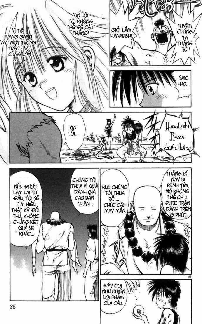 Ngọn Lửa Recca - Chapter 51 - Trang 14