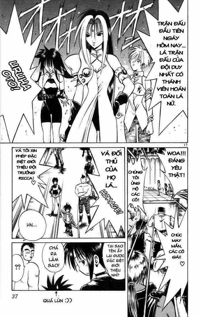 Ngọn Lửa Recca - Chapter 69 - Trang 17