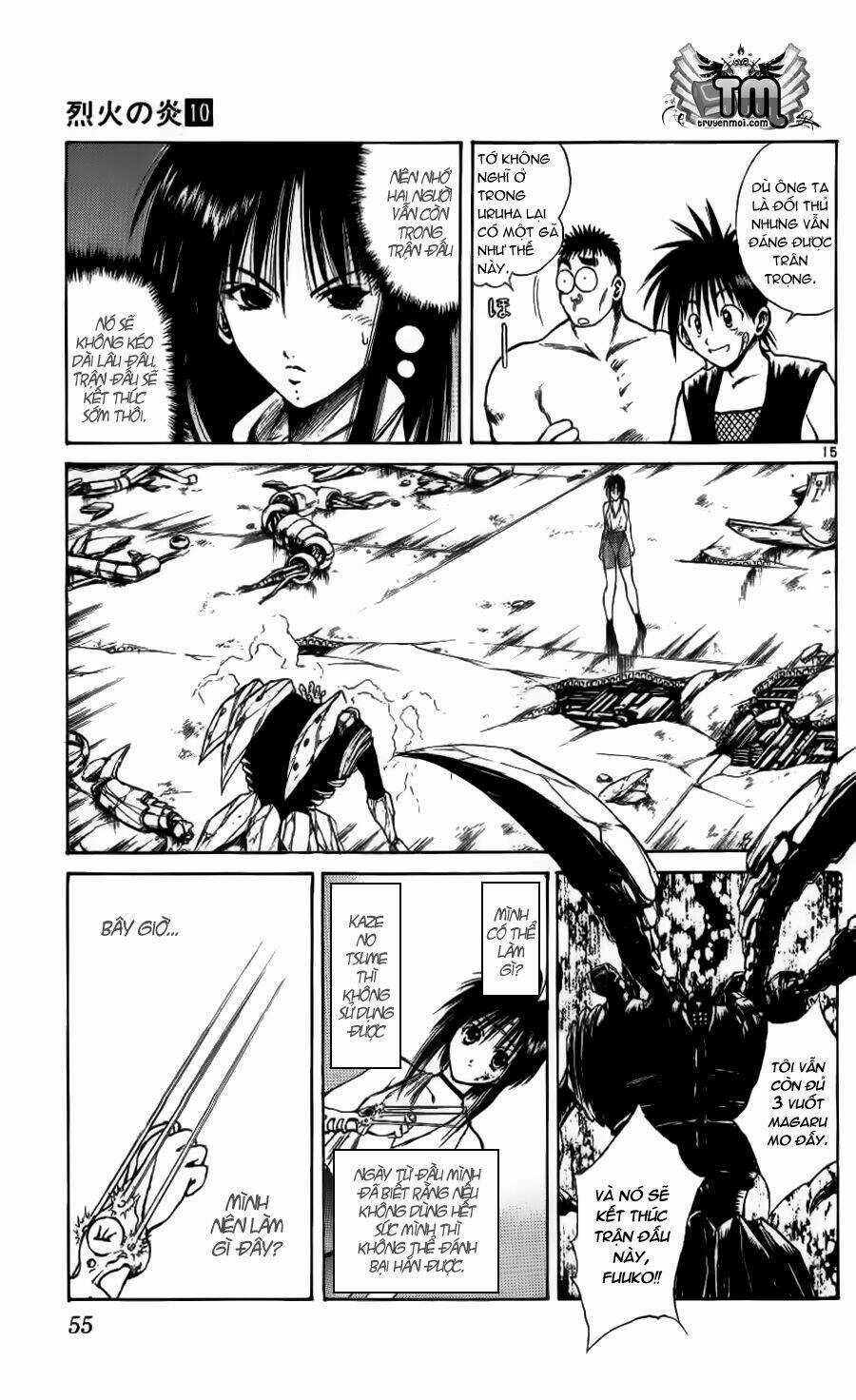 Ngọn Lửa Recca - Chapter 90 - Trang 16