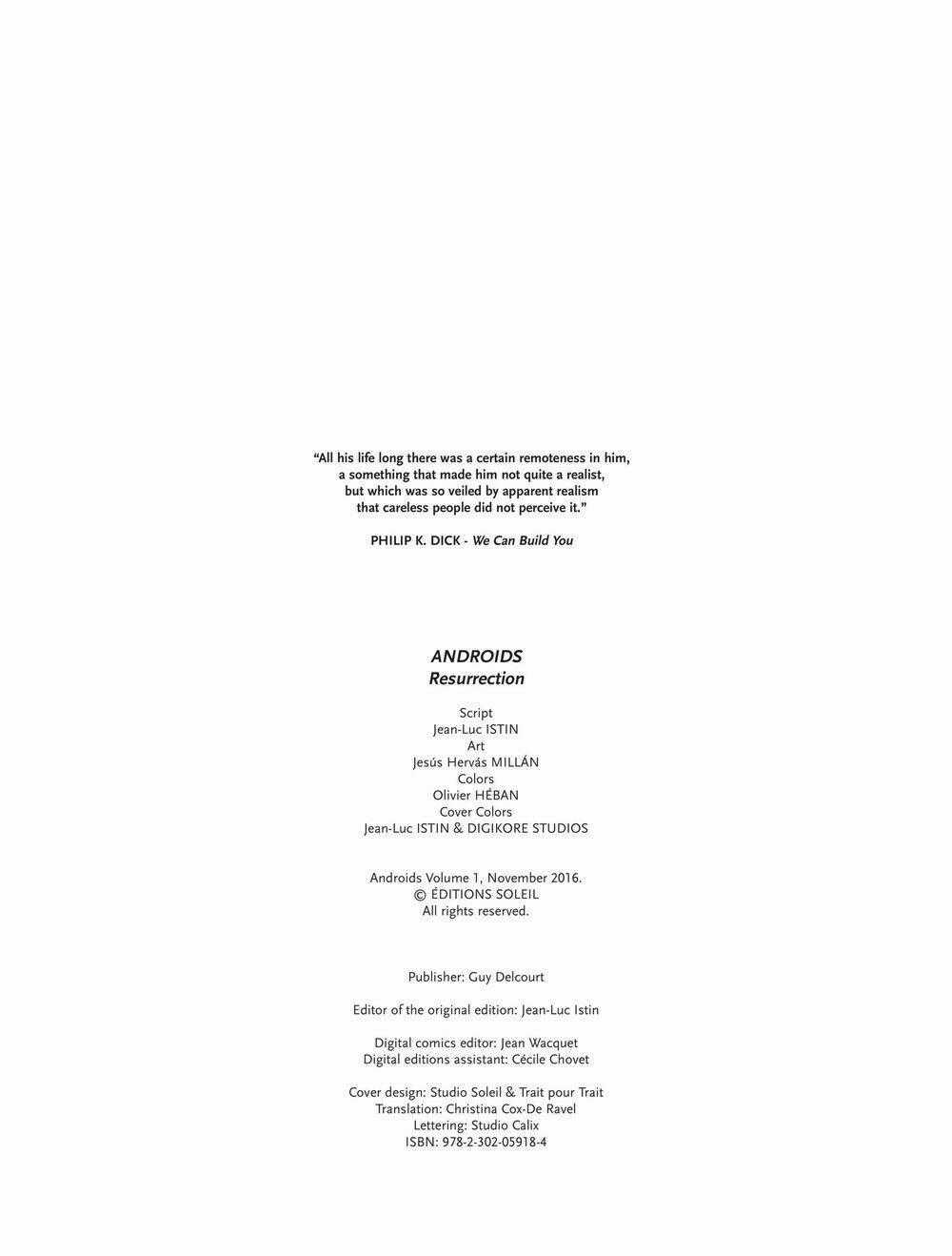 Người Cơ Giới - Androids - Chapter 1 - Trang 2