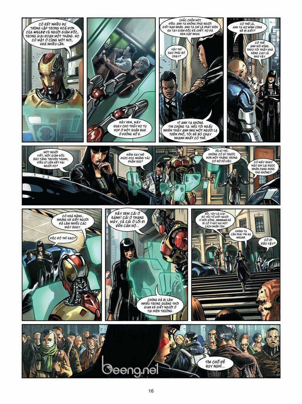 Người Cơ Giới - Androids - Chapter 1 - Trang 14