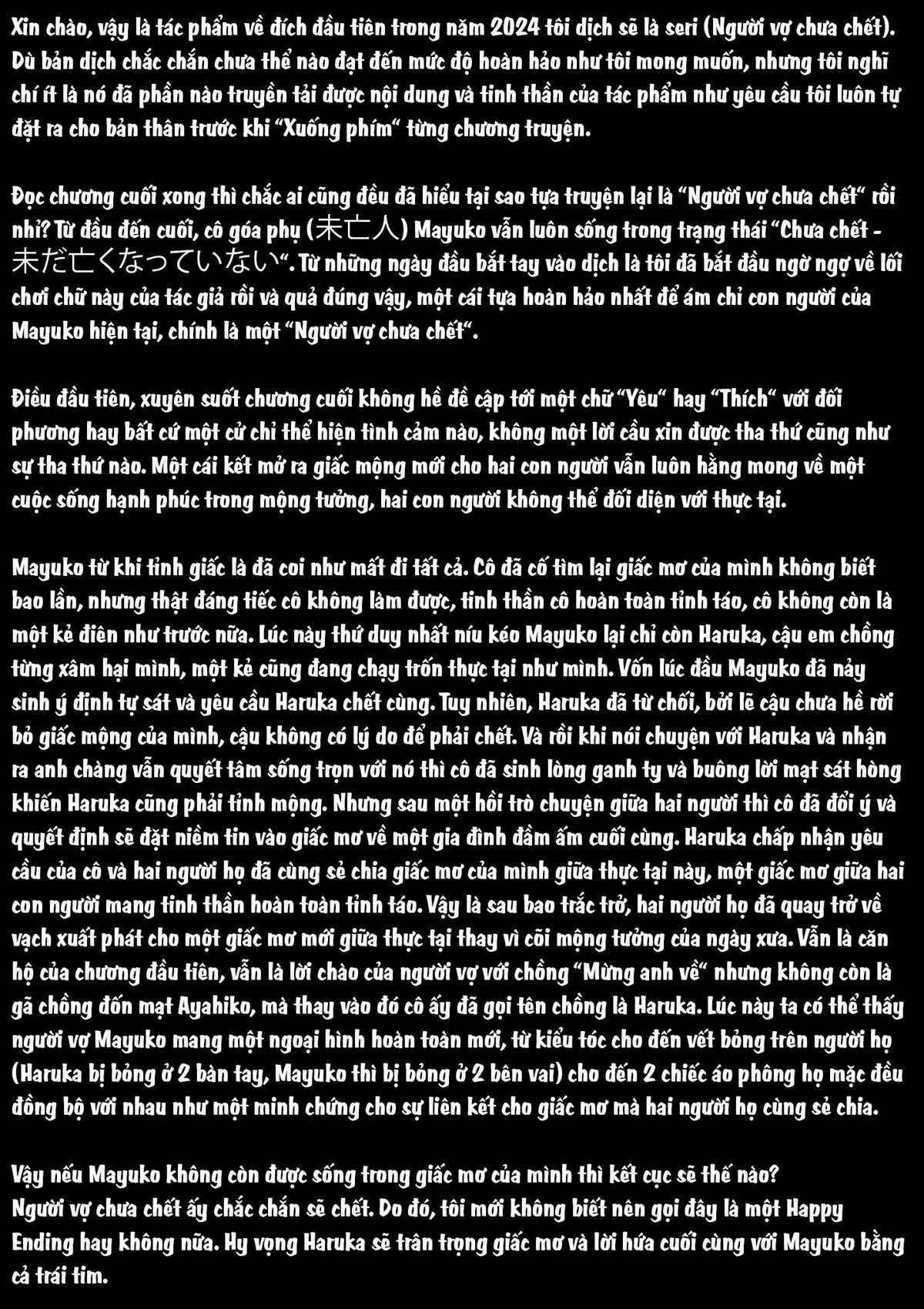 Người vợ chưa chết [Hết] - Chapter 0 - Trang 22