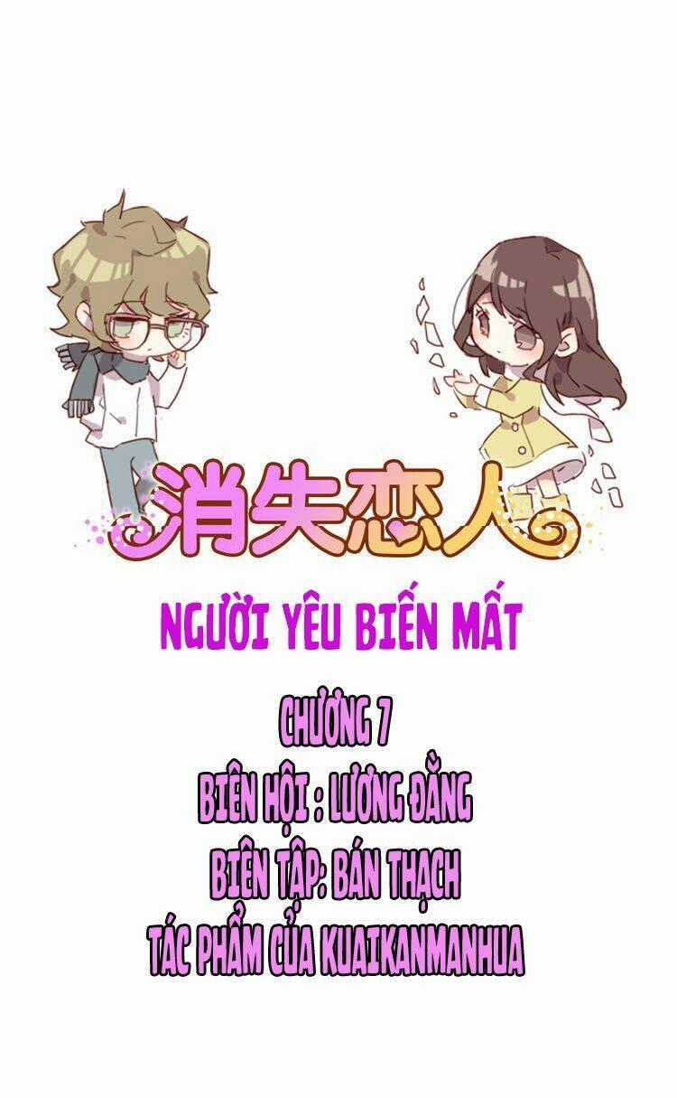 Người Yêu Biến Mất - Chapter 7 - Trang 1