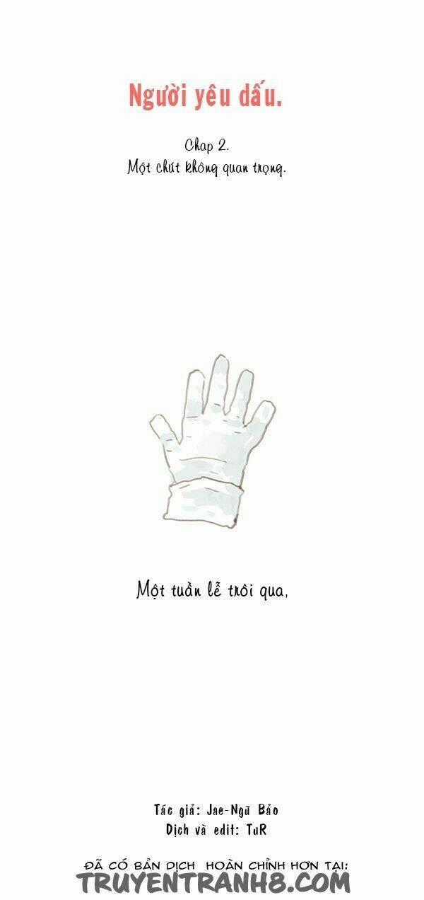 Người Yêu Dấu - Chapter 2 - Trang 1