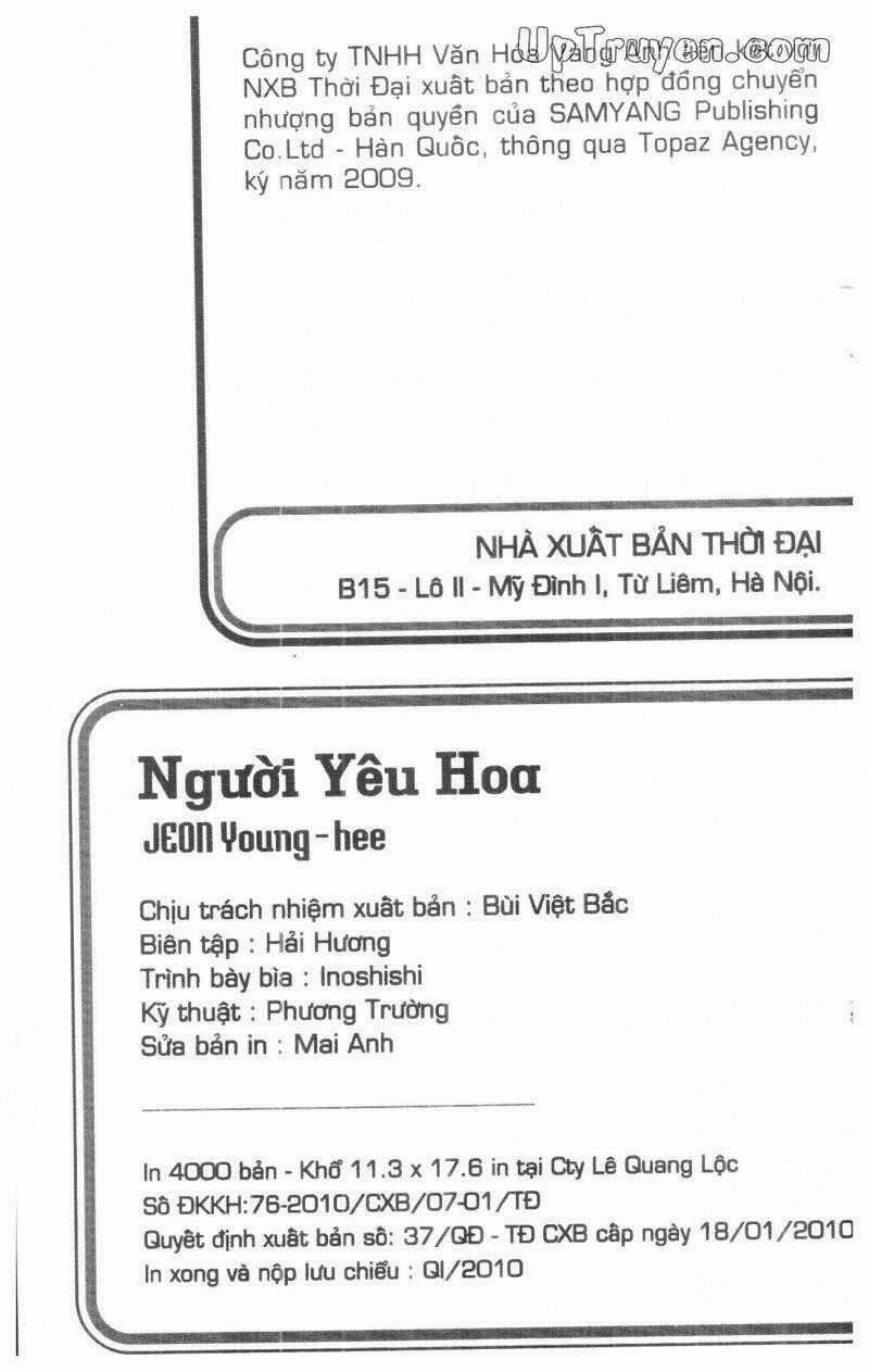 Người Yêu Hoa - Chapter 6 - Trang 2