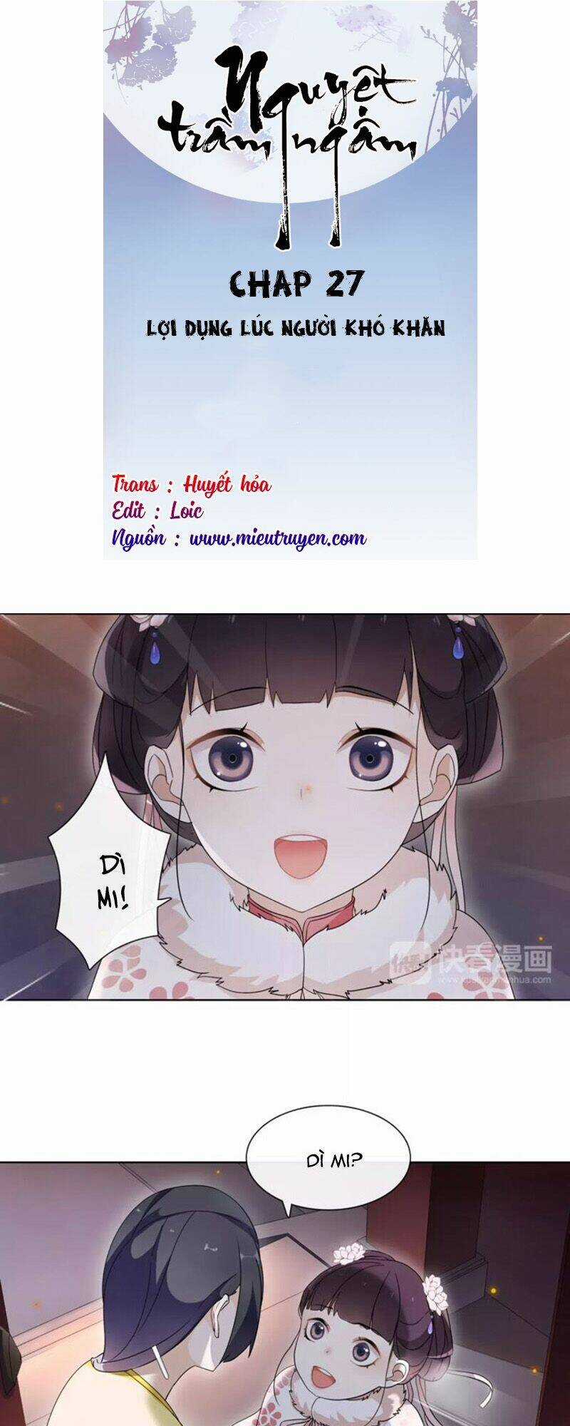 Nguyệt Trầm Ngâm - Chapter 27 - Trang 1