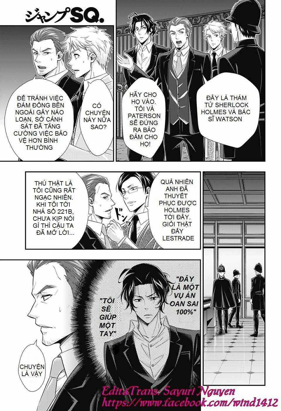 Nhà Ái Quốc Moriarty - Chapter 30 - Trang 3