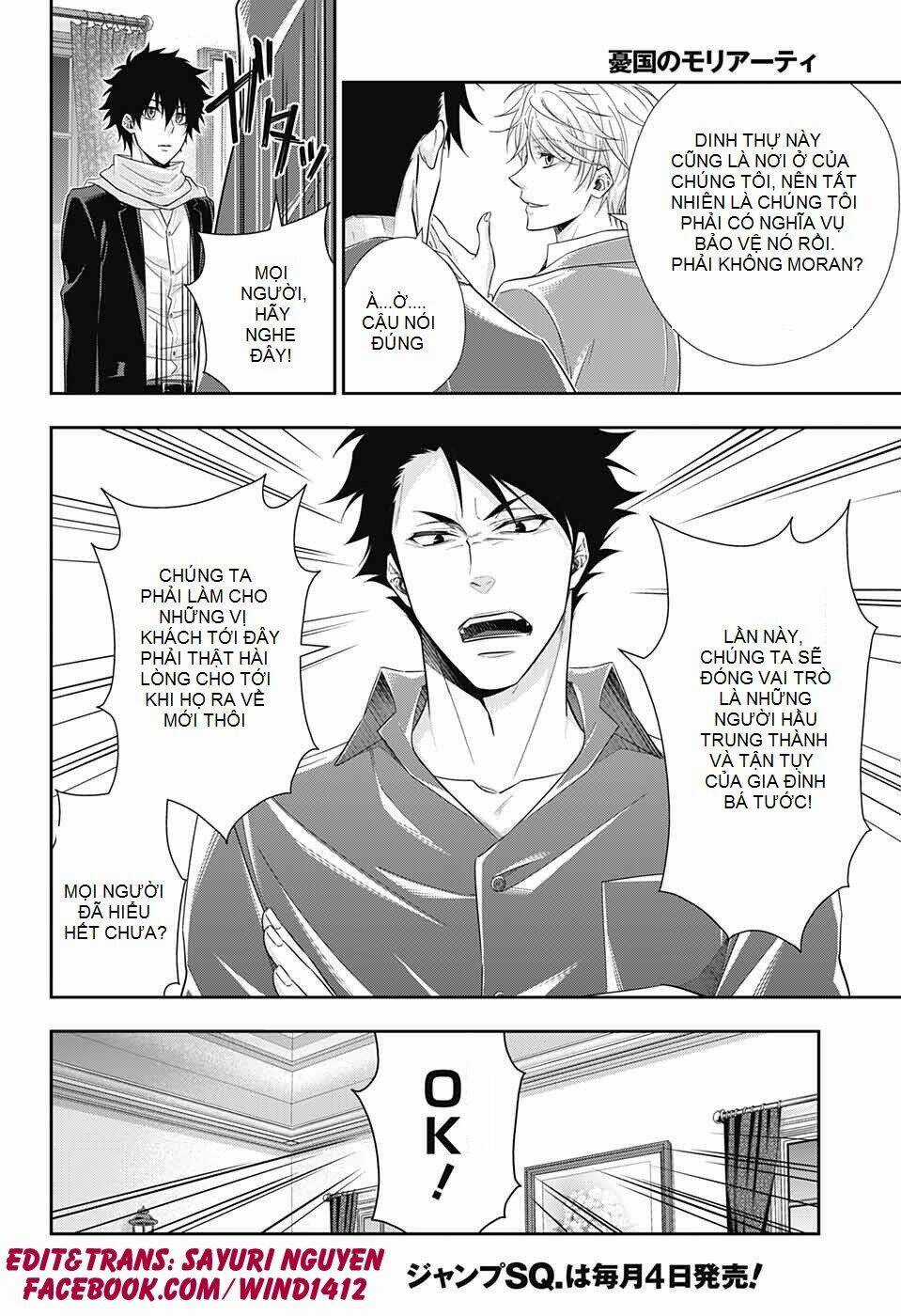 Nhà Ái Quốc Moriarty - Chapter 32 - Trang 9