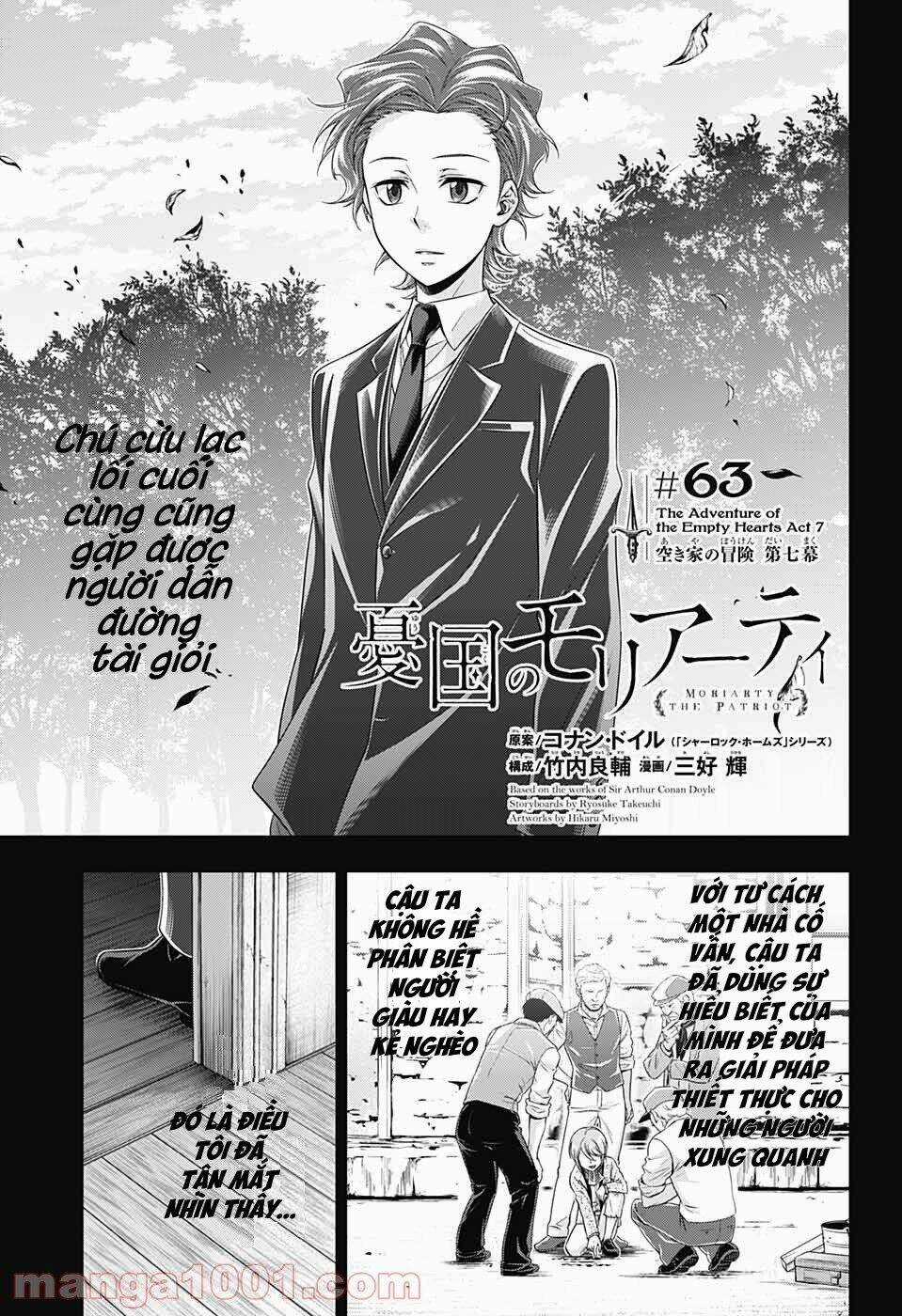 Nhà Ái Quốc Moriarty - Chapter 63 - Trang 3