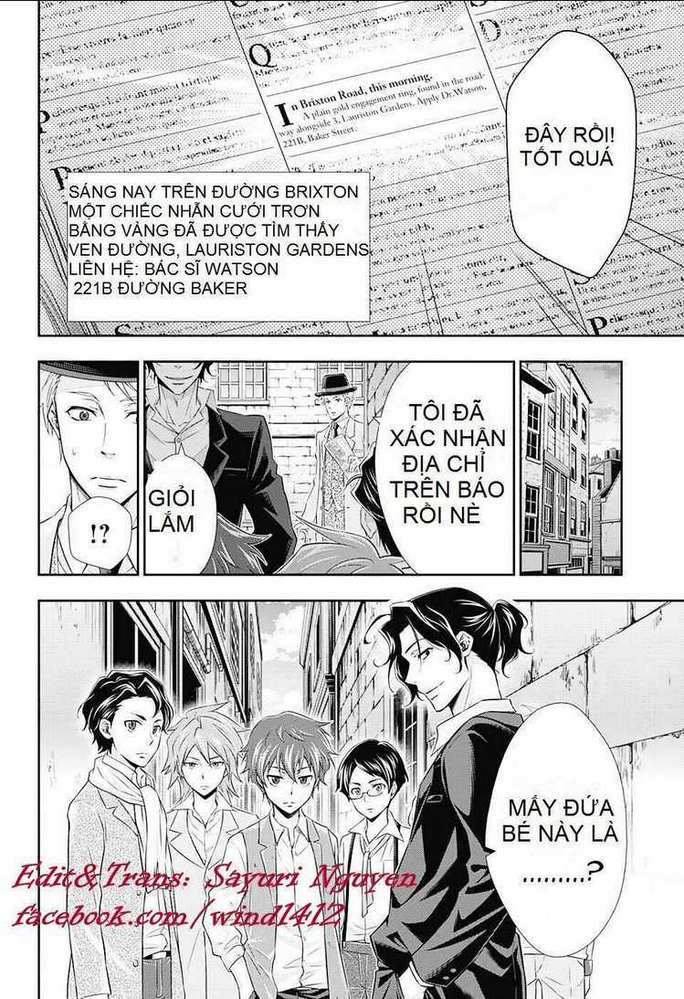 Nhà Ái Quốc Moriarty - Chapter 8 - Trang 32