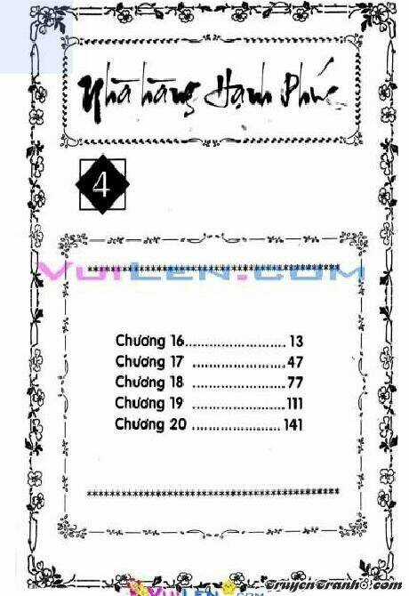 Nhà Hàng Hạnh Phúc - Chapter 4 - Trang 4