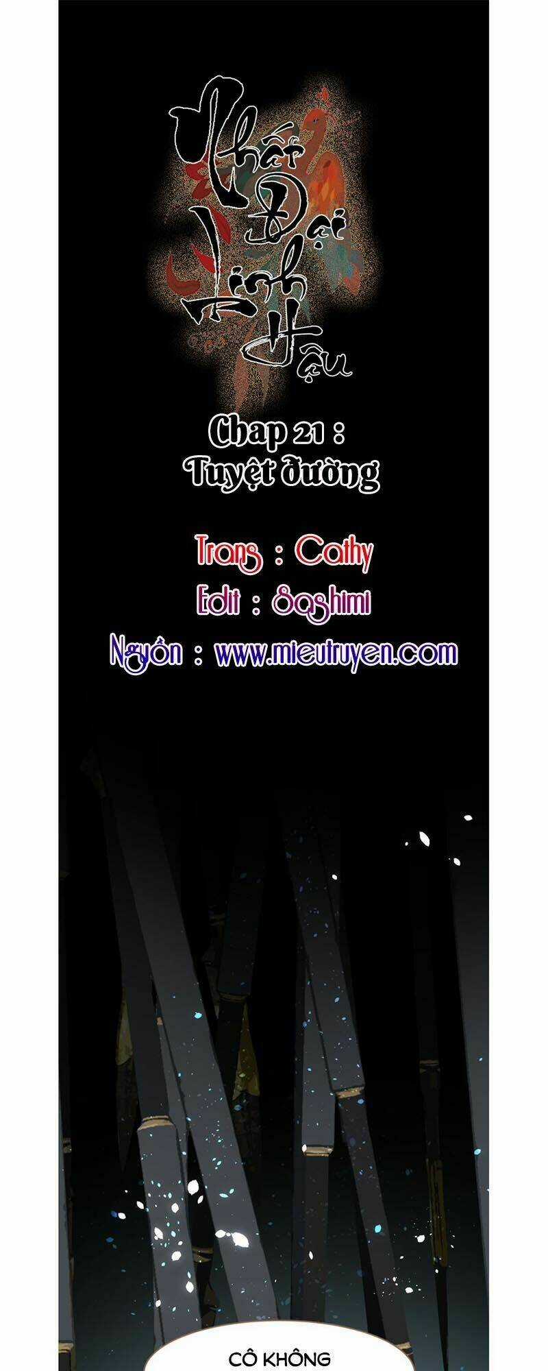 Nhất Đại Linh Hậu - Chapter 21 - Trang 1