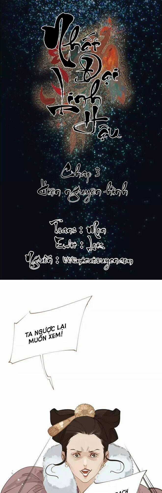 Nhất Đại Linh Hậu - Chapter 3 - Trang 1