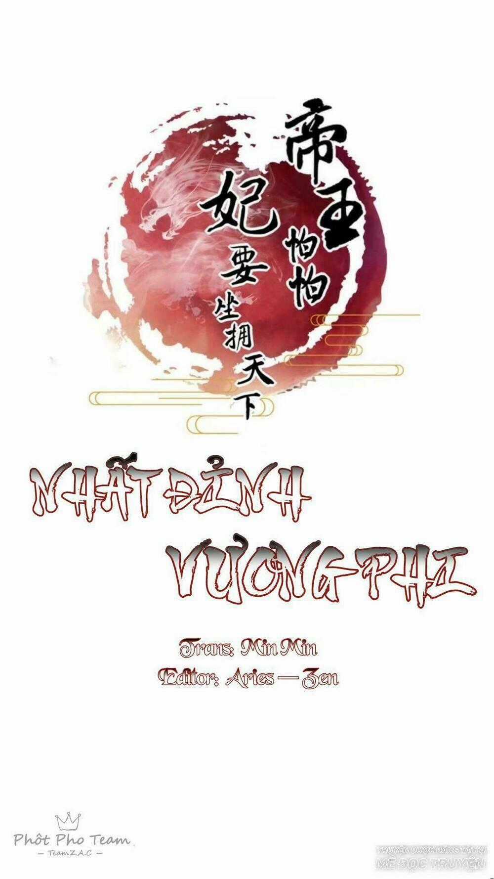 Nhất Đỉnh Vương Phi - Chapter 19 - Trang 1