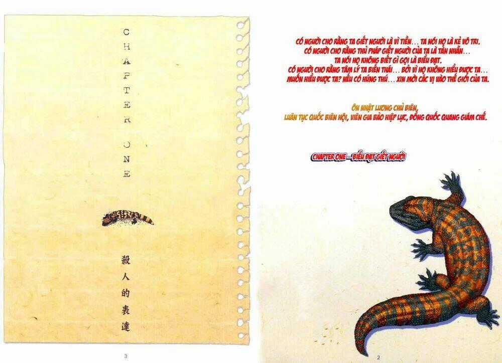 Nhật Ký Sát Thủ - Chapter 1 - Trang 1