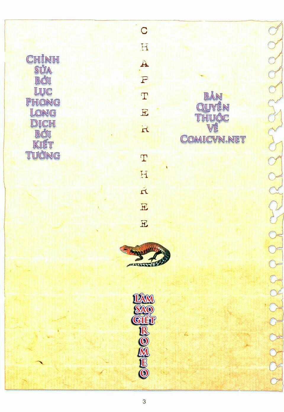 Nhật Ký Sát Thủ - Chapter 2 - Trang 1