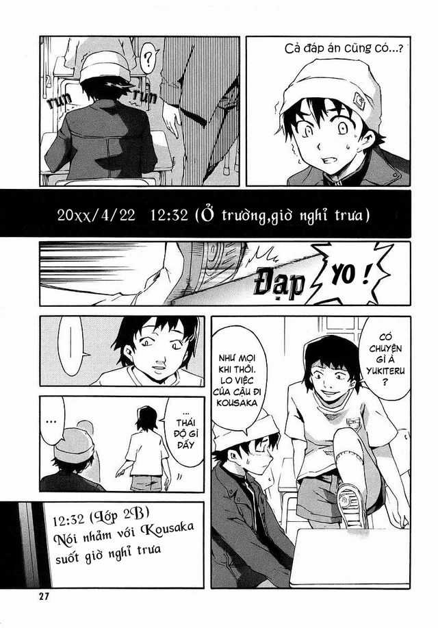 Nhật Ký Tương Lai - Chapter 1 - Trang 11