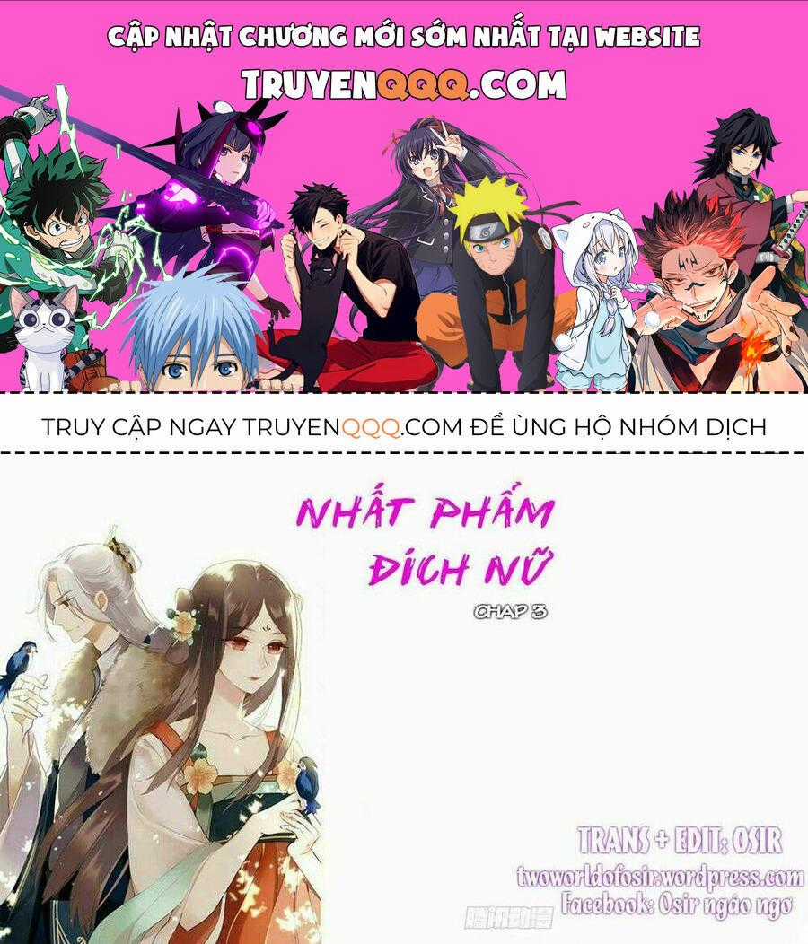 Nhất Phẩm Đích Nữ - Chương 3 - Trang 1