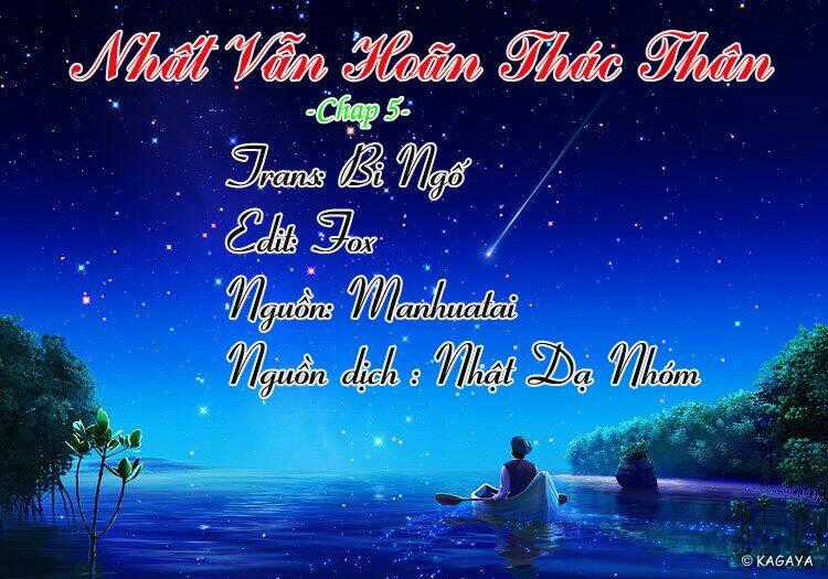 Nhất Vẫn Hoãn Thác Thân - Chapter 5 - Trang 1