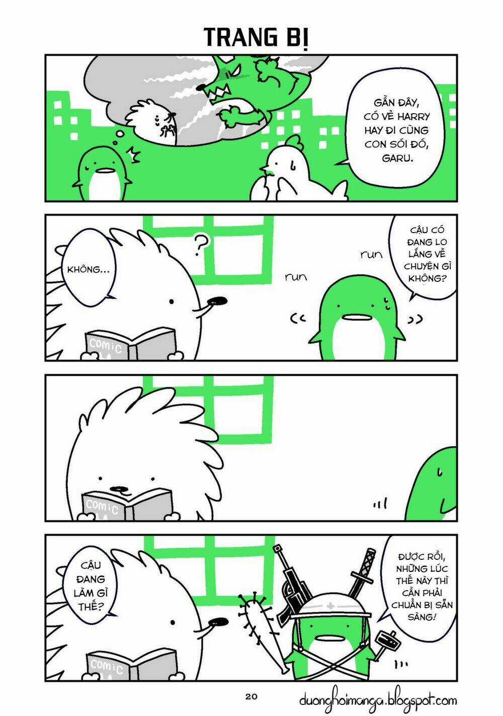 Nhím Harry - Chapter 1.2 - Trang 8