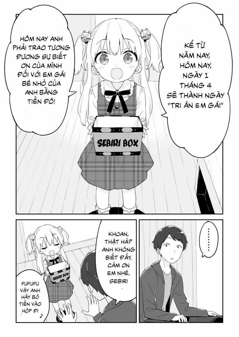 Nhóc Đào Mỏ Sebiri-Chan - Chapter 3 - Trang 3