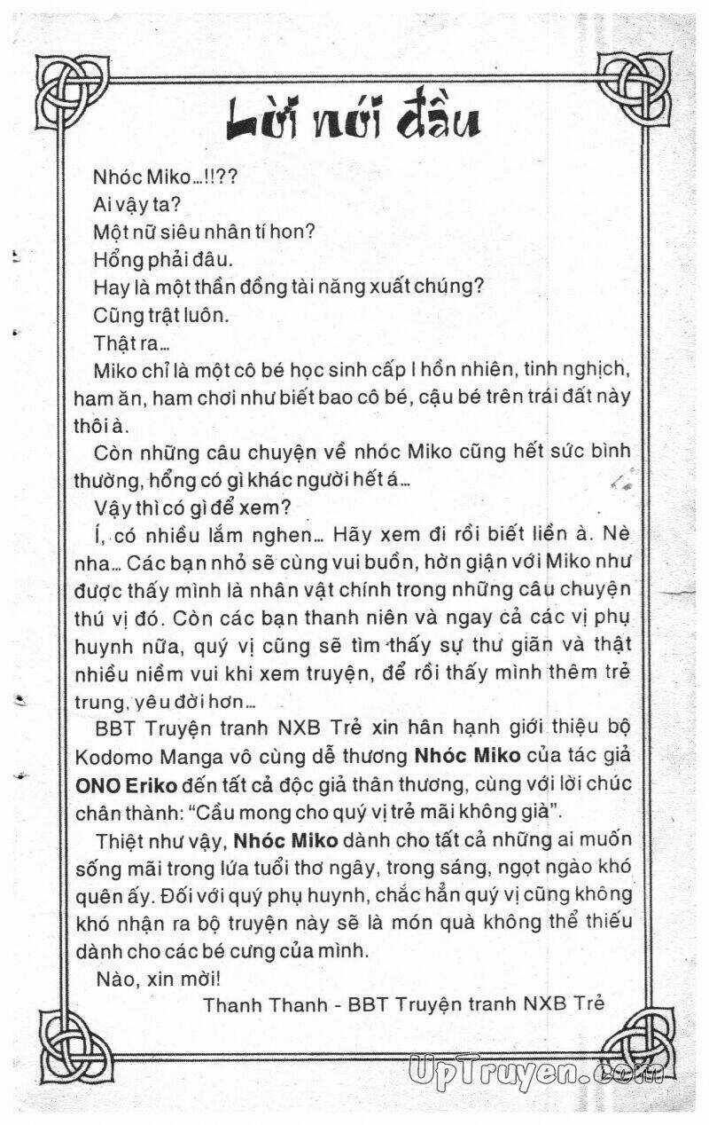 Nhóc Miko - Chapter 1 - Trang 2