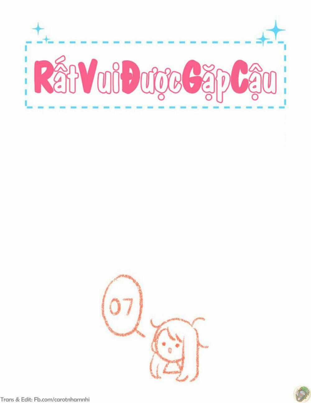 Nice To Meet You - Chapter 7 - Trang 1