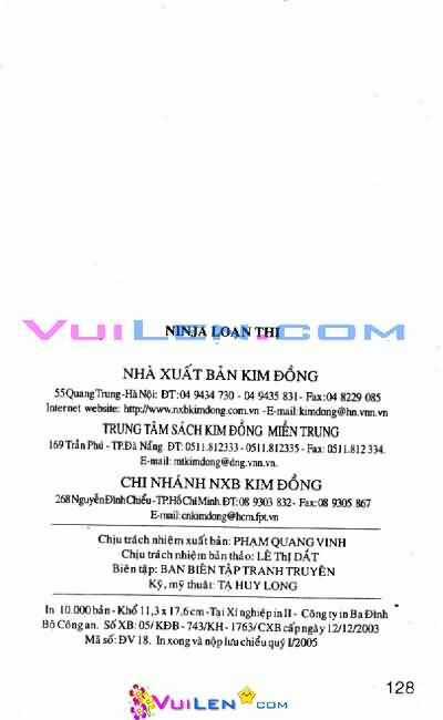 Ninja Loạn Thị - Chapter 21 - Trang 128