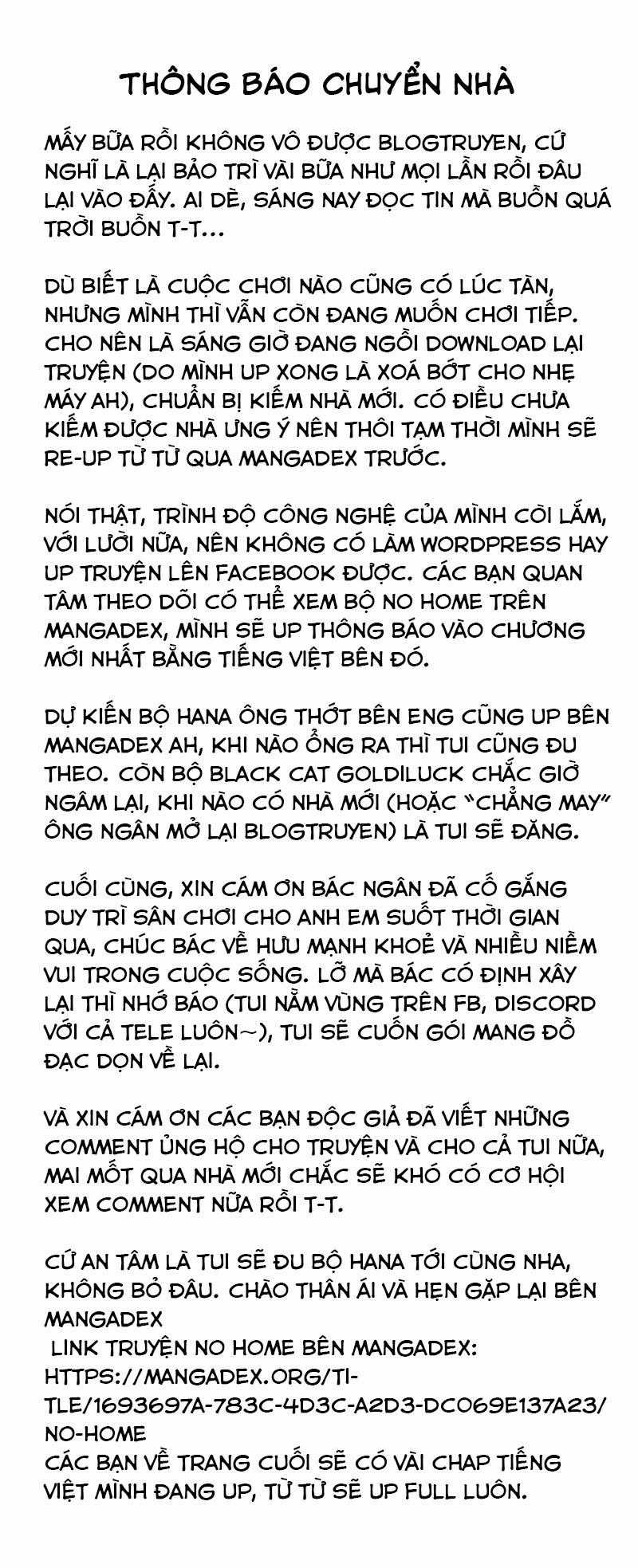 NO HOME - Chapter 273 - Trang 1