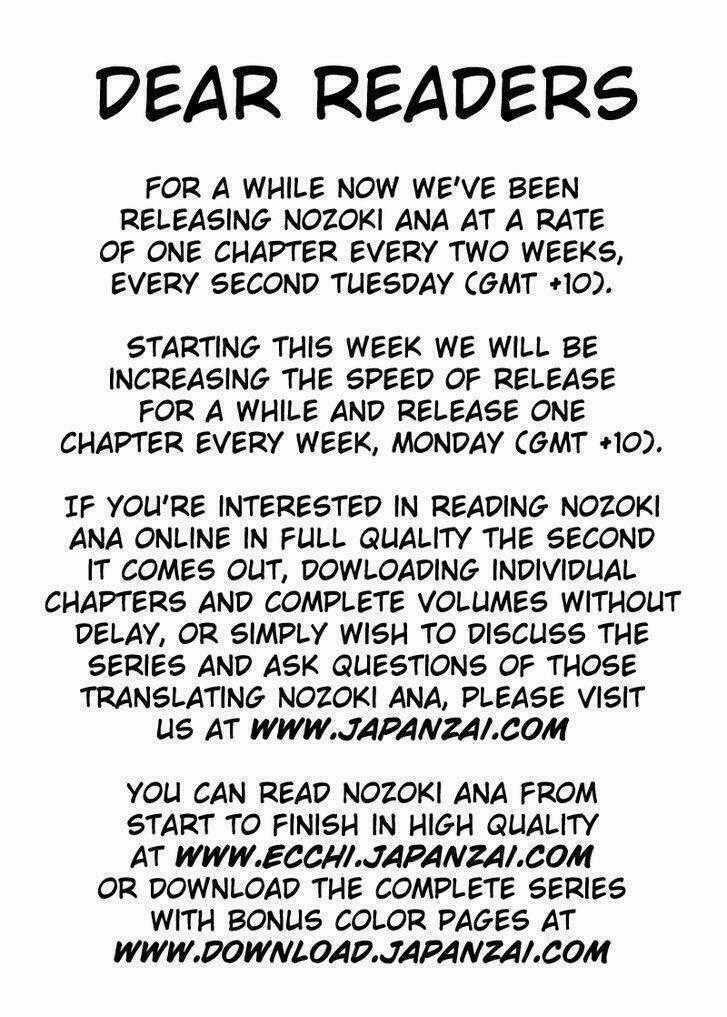 Nozoki Ana - Chapter 86 - Trang 2