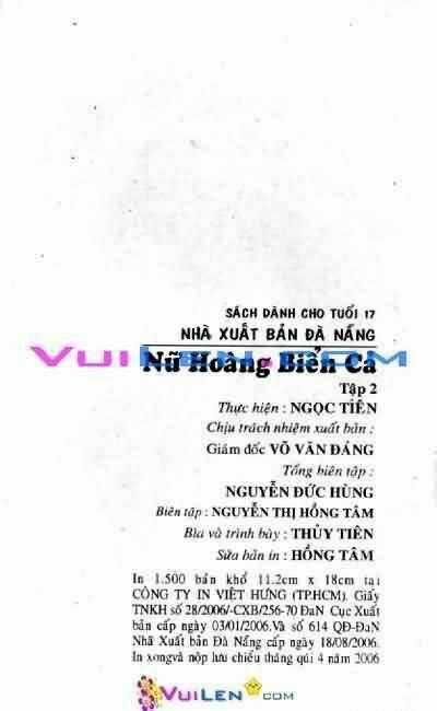 Nữ hoàng biển cả - Chapter 2 - Trang 2