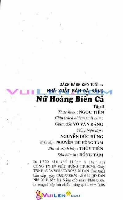 Nữ hoàng biển cả - Chapter 3 - Trang 2
