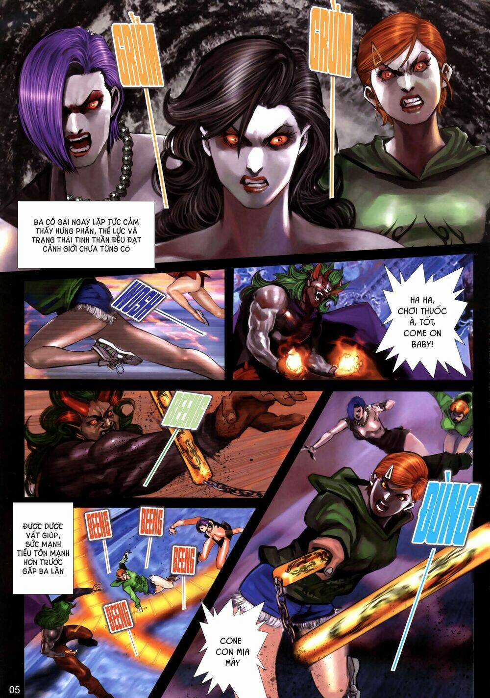 Nữ Hồng Côn - Chapter 7 - Trang 4