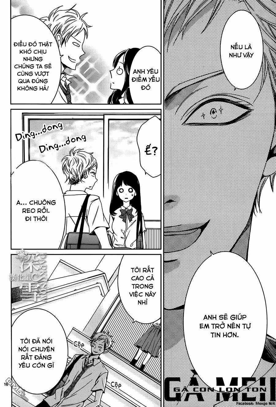 Nữ Sinh Nhút Nhát - Chapter 4 - Trang 17