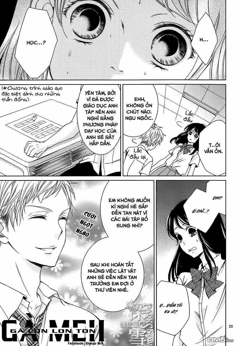 Nữ Sinh Nhút Nhát - Chapter 4 - Trang 24