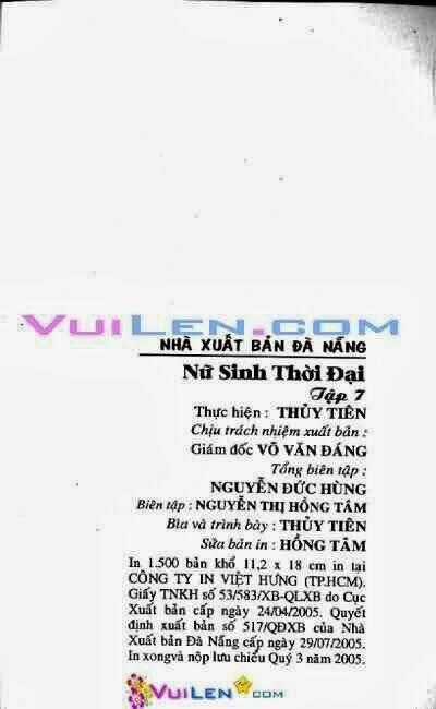 Nữ Sinh Thời Đại - Chapter 7 - Trang 2