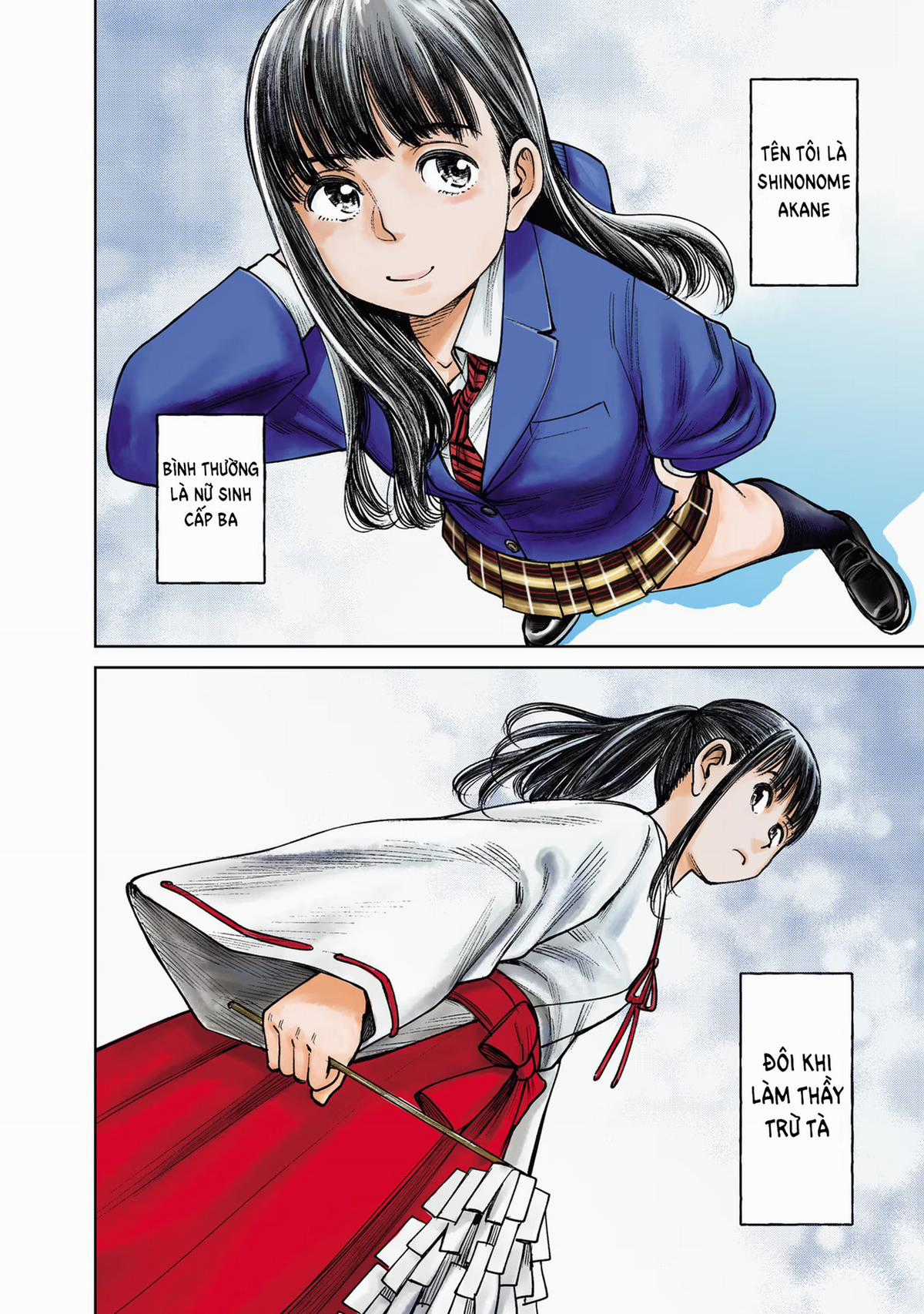 Nữ sinh trừ tà Akane! - Chapter 2 - Trang 2