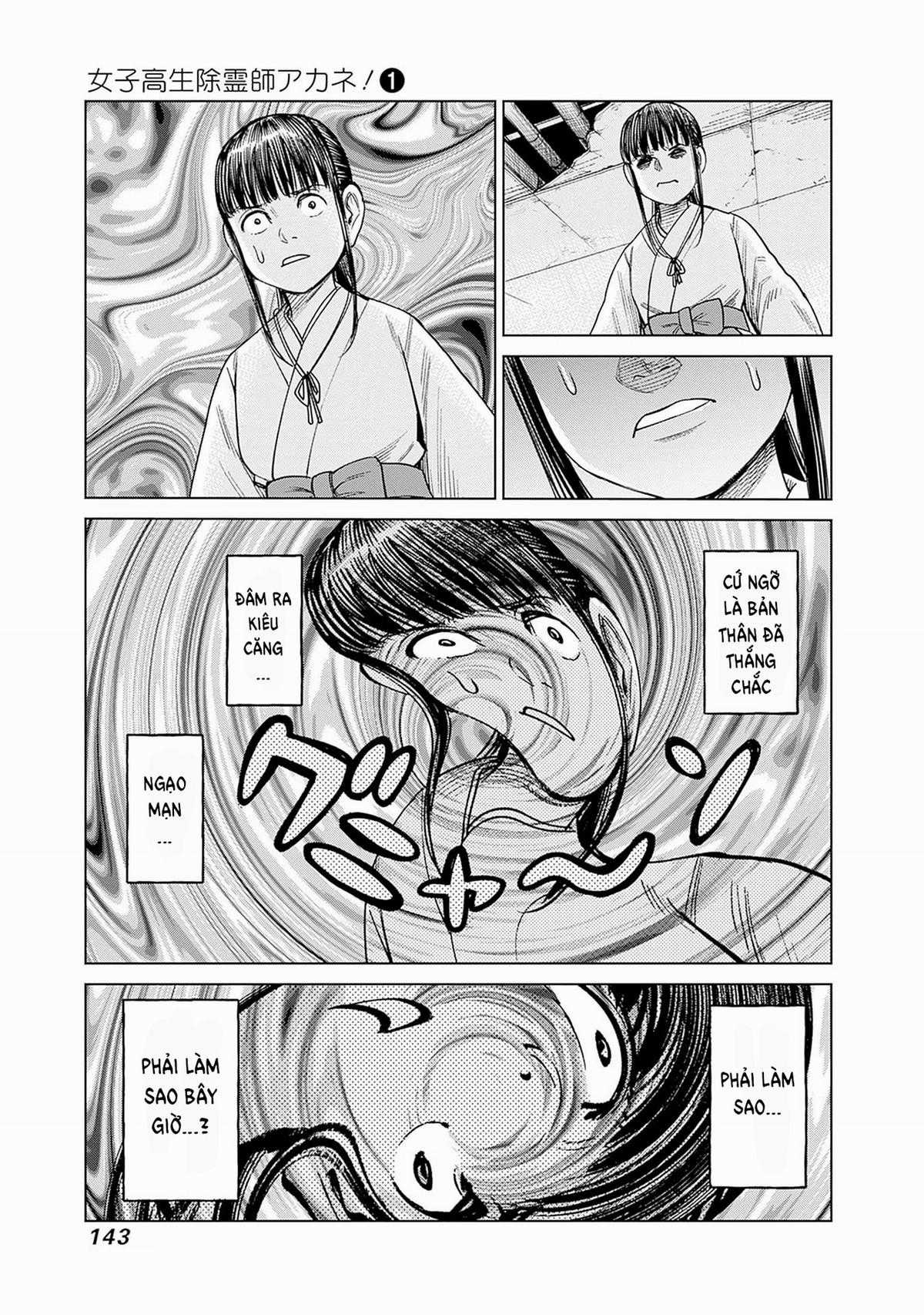 Nữ sinh trừ tà Akane! - Chapter 4 - Trang 17