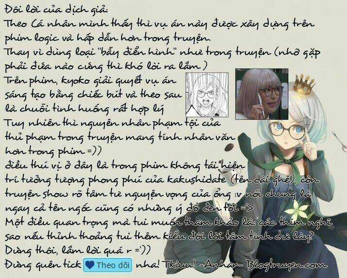 Nữ Thám Tử Đãng Trí - Chapter 1.2 - Trang 30