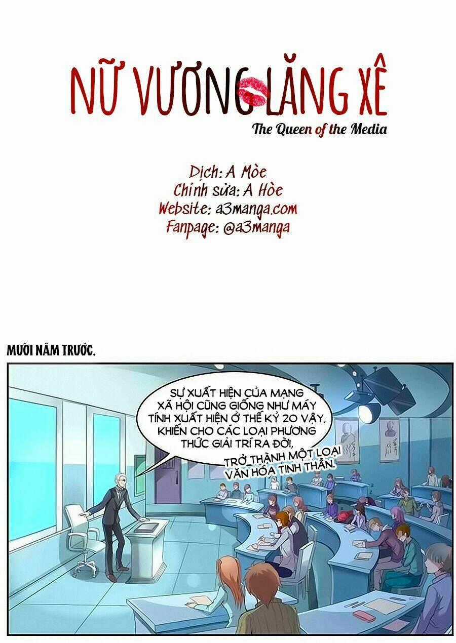 Nữ Vương Lăng Xê - Chapter 1 - Trang 1