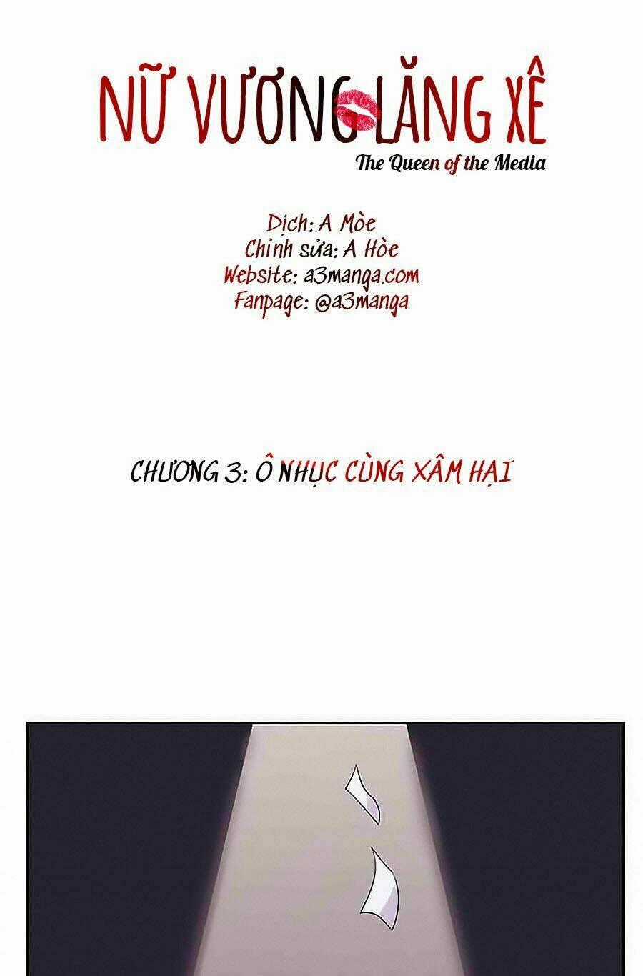 Nữ Vương Lăng Xê - Chapter 3 - Trang 1