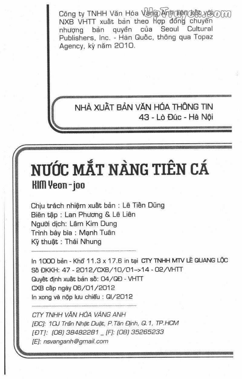 Nước Mắt Nàng Tiên Cá - Chapter 4 - Trang 2