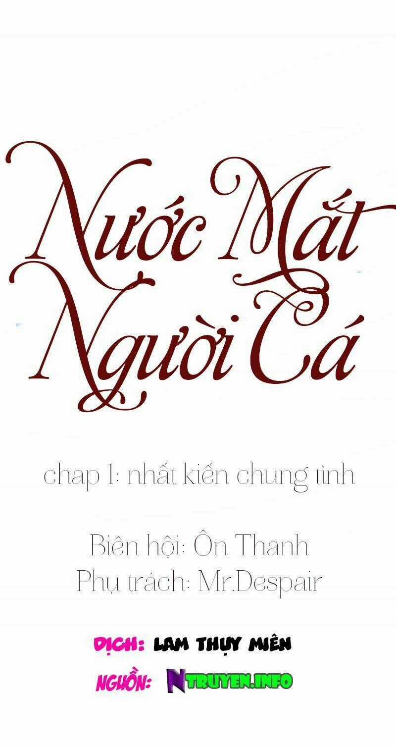 Nước Mắt Người Cá - Chapter 1 - Trang 1
