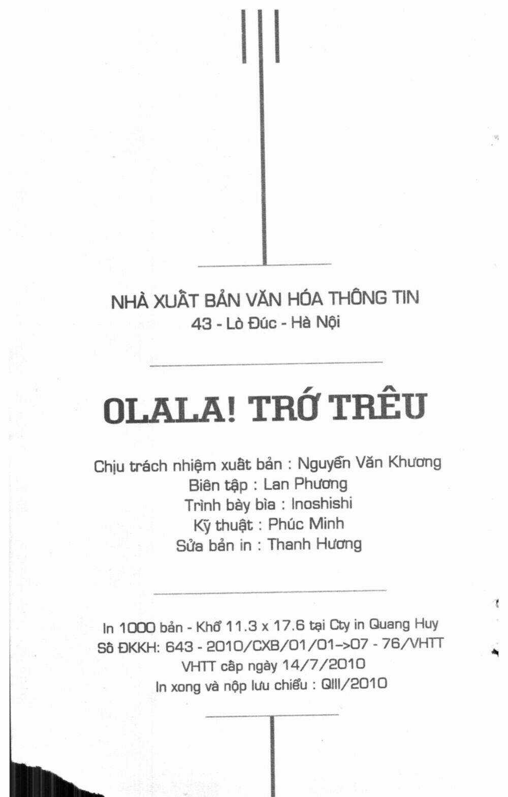 Ô La La Trớ Trêu - Chapter 1 - Trang 3
