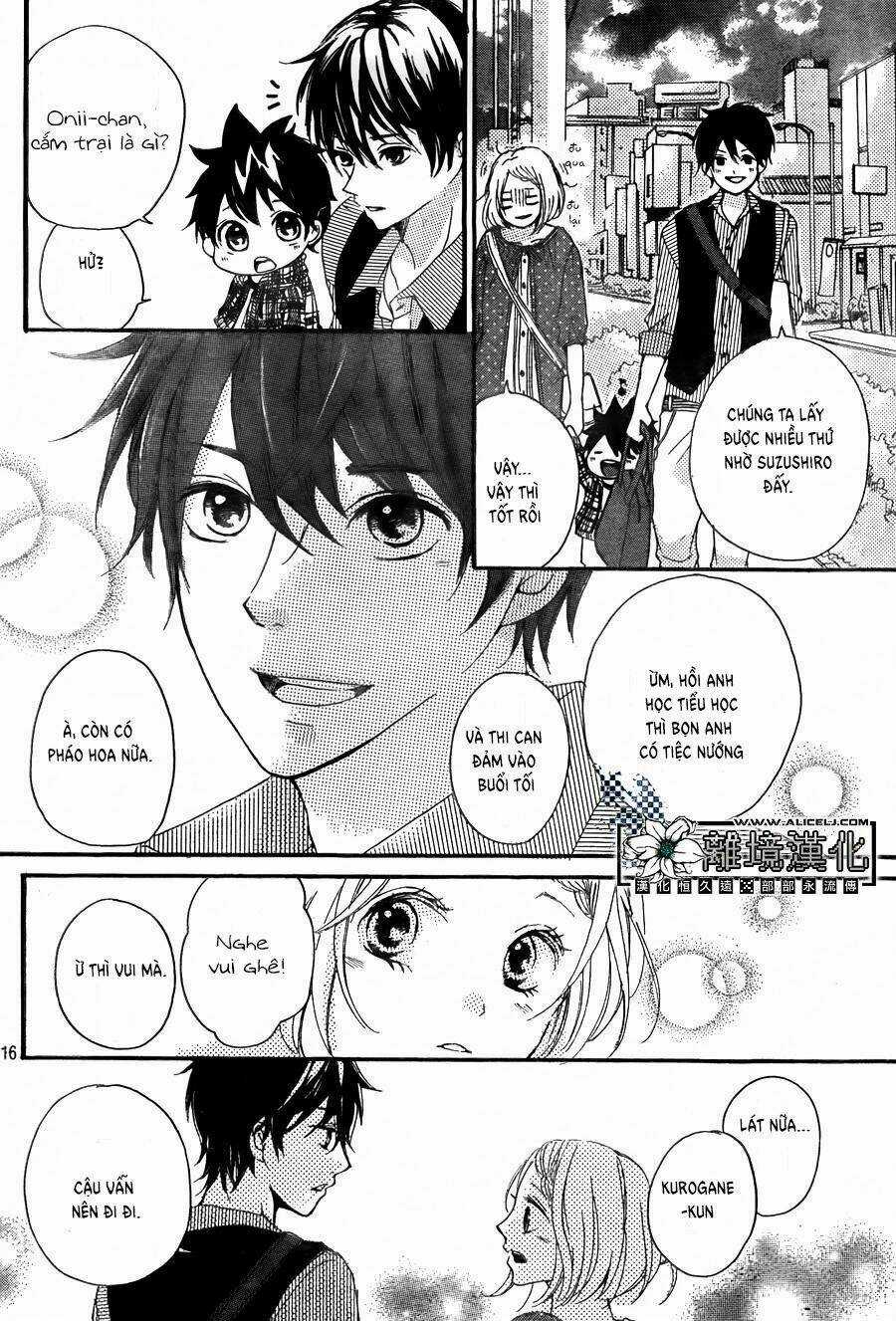 Oishiete, Kurogane-kun - Chapter 2 - Trang 17