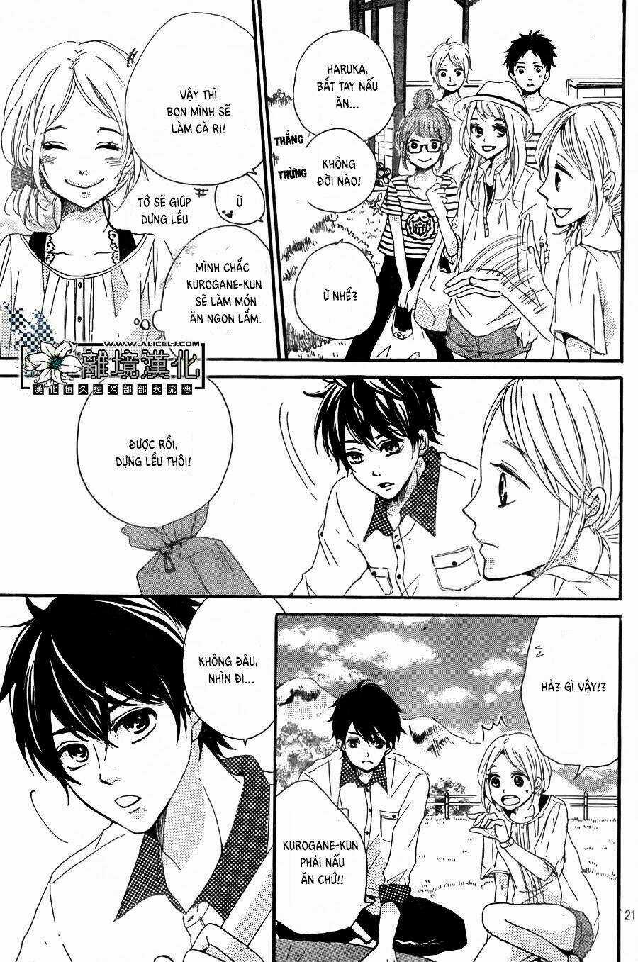 Oishiete, Kurogane-kun - Chapter 2 - Trang 22