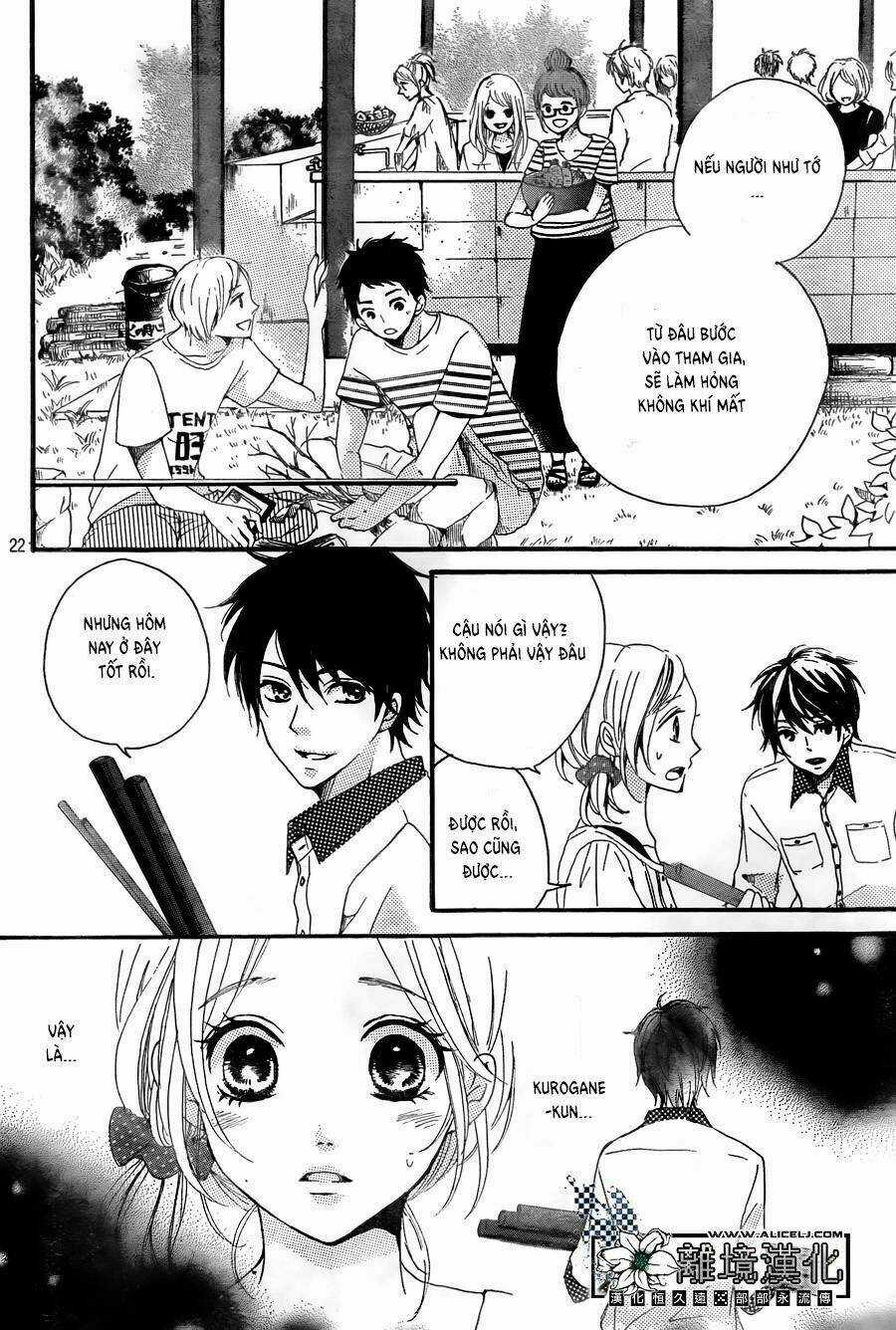 Oishiete, Kurogane-kun - Chapter 2 - Trang 23