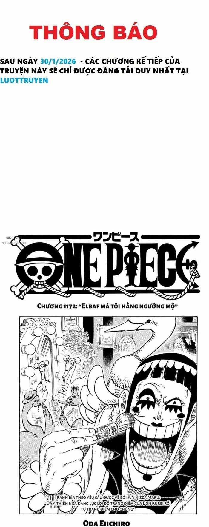 One Piece - Chapter 1172.5 - Trang 2