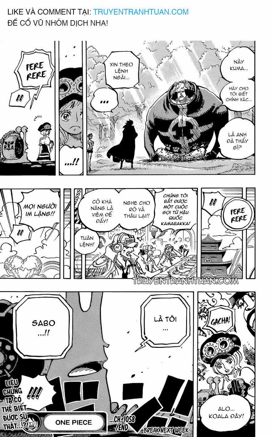 One Piece - Chương 1058 - Trang 16